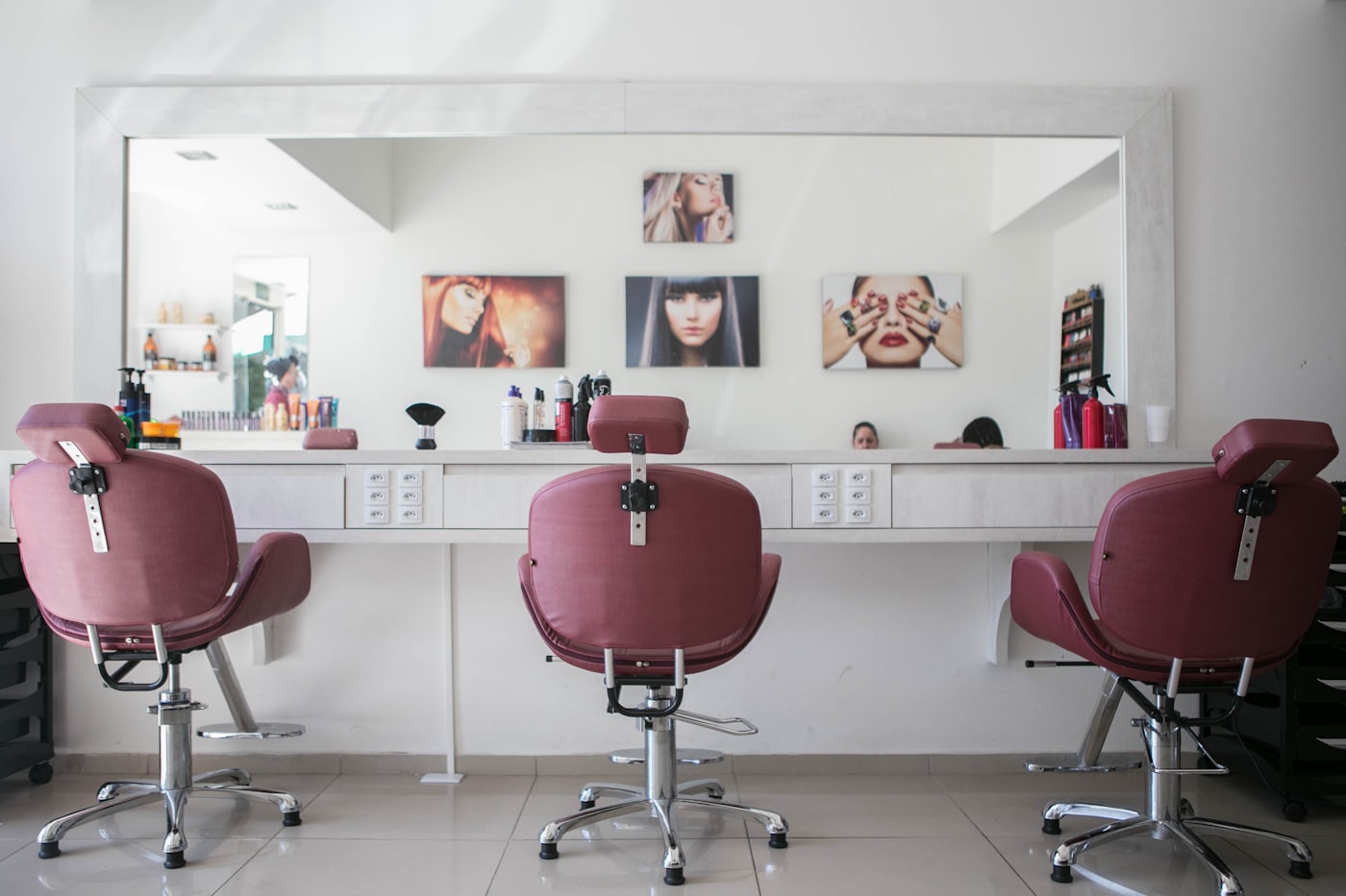 An empty salon chair on a quiet weekday — the off-peak inventory problem