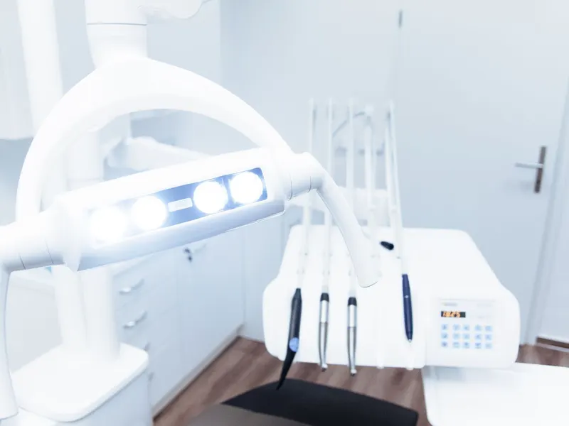 Clinic interior in natural light